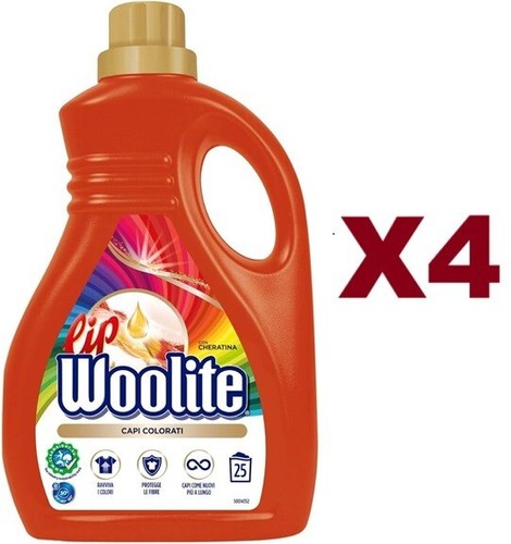 Lip woolite detersivo - 4, pz